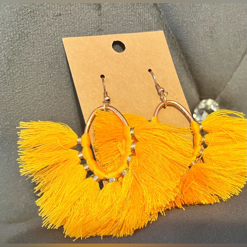 New! Fringe Earrings